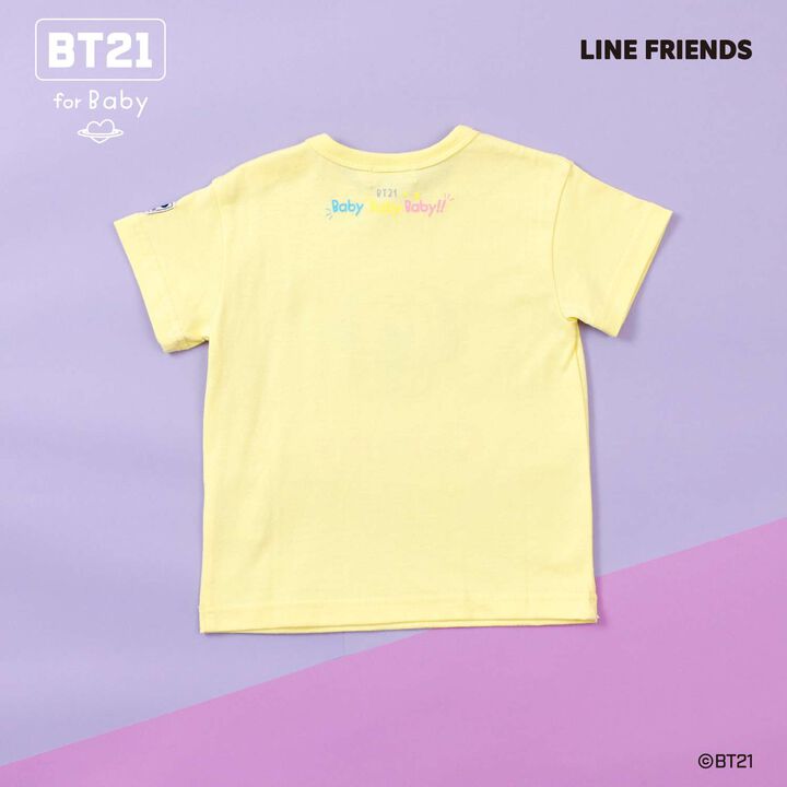 [BT21] Appliqu&eacute; Short Sleeve T-Shirt,Blue, medium image number 17