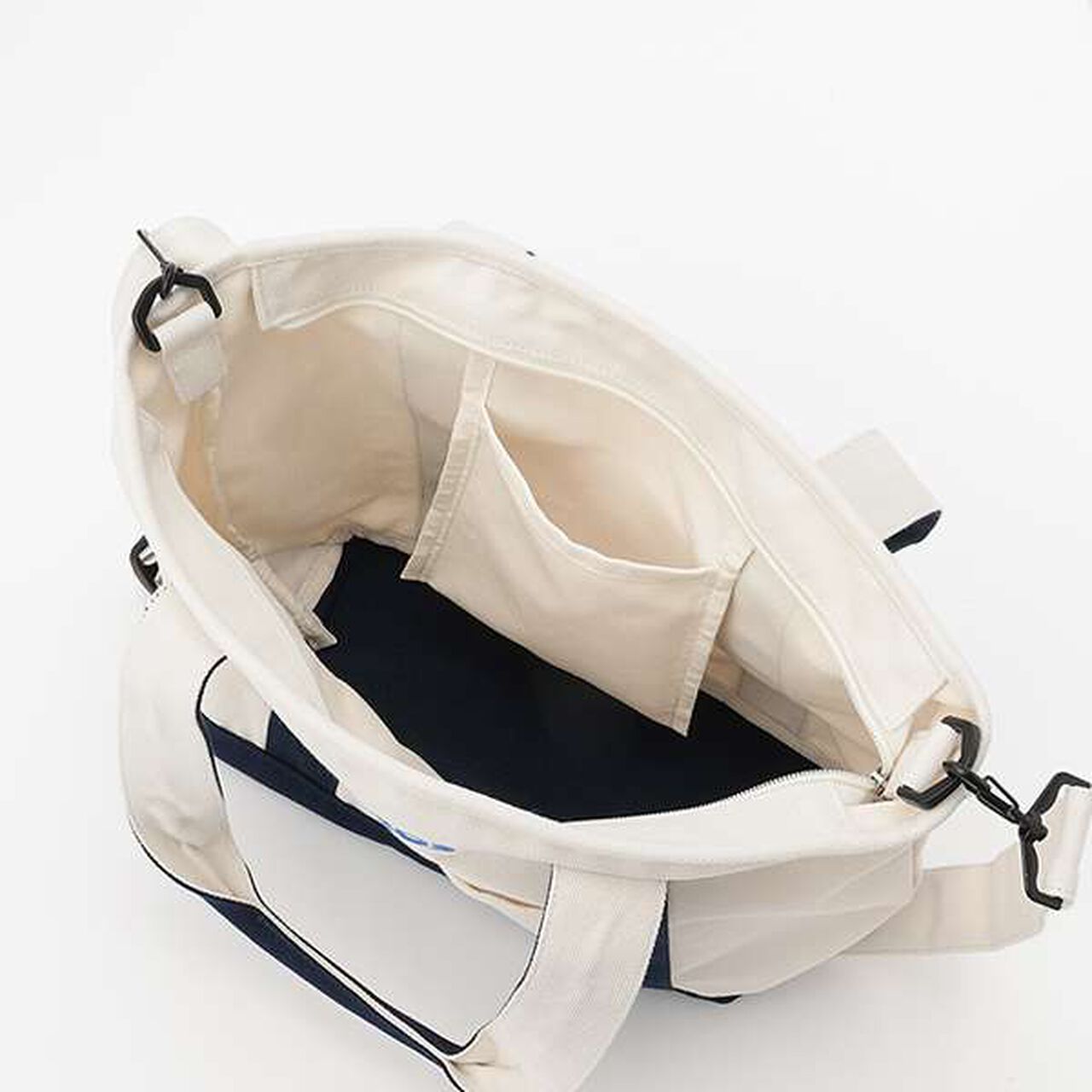 Small Canvas Tote Bag,Navy, large image number 7