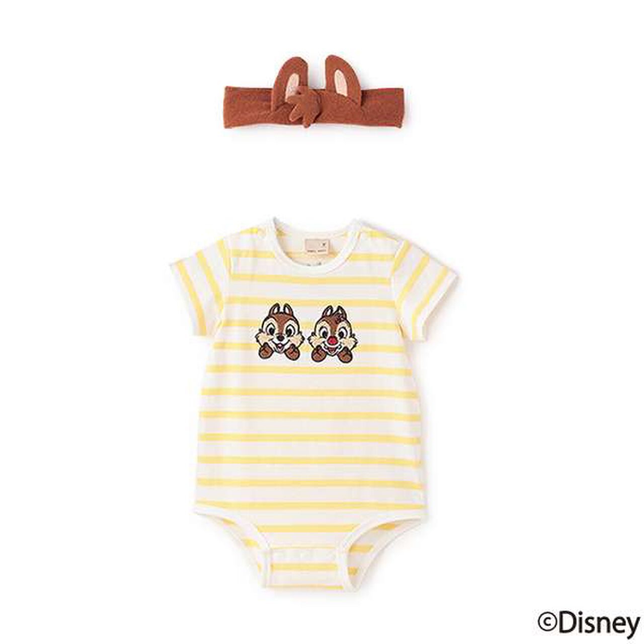 [Disney] Headband Romper,Yellow, large image number 10