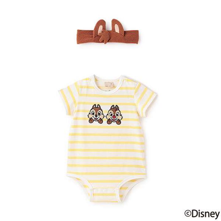 [Disney] Headband Romper,Yellow, medium image number 10