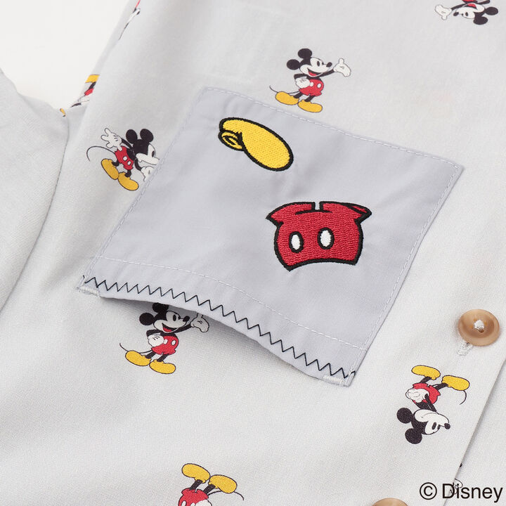 [Disney] 開領短袖襯衫,土耳其藍, medium image number 11