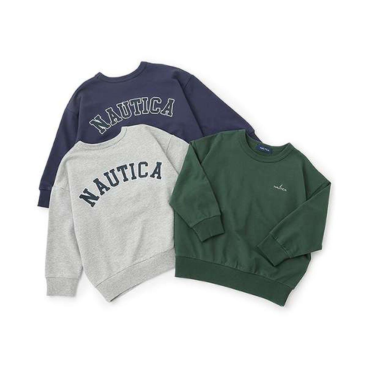 NAUTICA Fleece Pullover,Green, large image number 14
