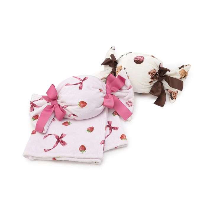 Assorted Pattern Candy Blanket,Pink, medium image number 8