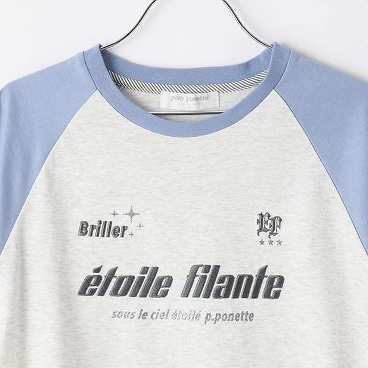 [Anti-Stain Finish] Raglan T-Shirt,Pink, large image number 2