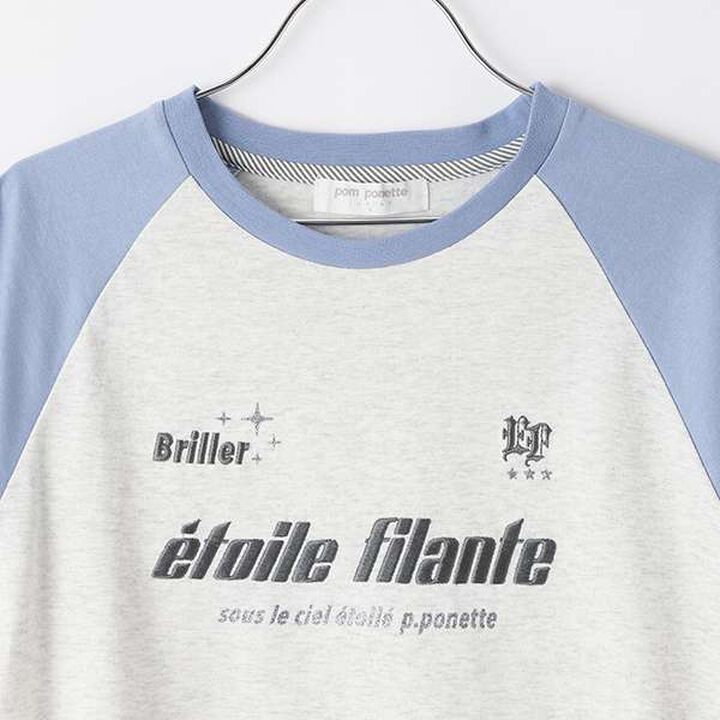 [Anti-Stain Finish] Raglan T-Shirt,Pink, medium image number 2