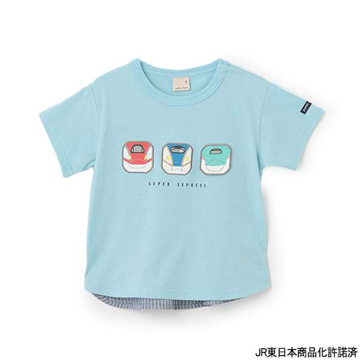[Shinkansen] Assorted Patch Short Sleeve T-Shirt,Mocha tea, large image number 5