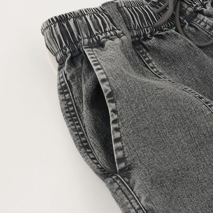 [LTXC/ME DENIM] Stretch Quick-Dry Denim Cargo Pants with Belt Loops,Blue, medium image number 16