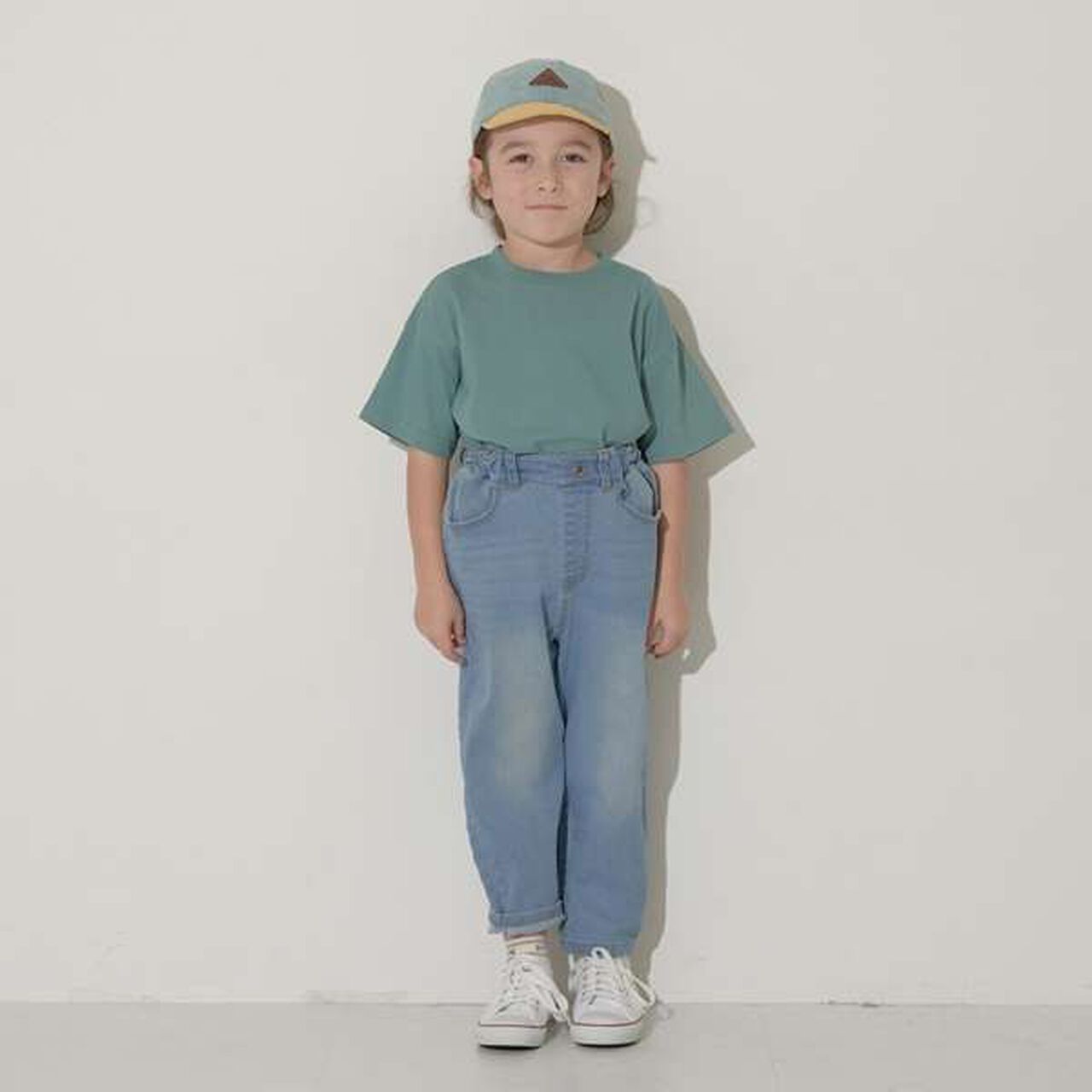 Non-Deforming Soft Cotton Hem Slit Simple Big T-Shirt,Charcoal gray, large image number 2