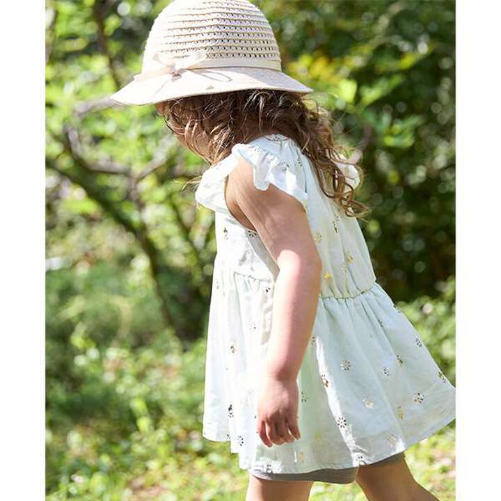 [Link] Foil Print Tunic,Light pink, medium image number 1