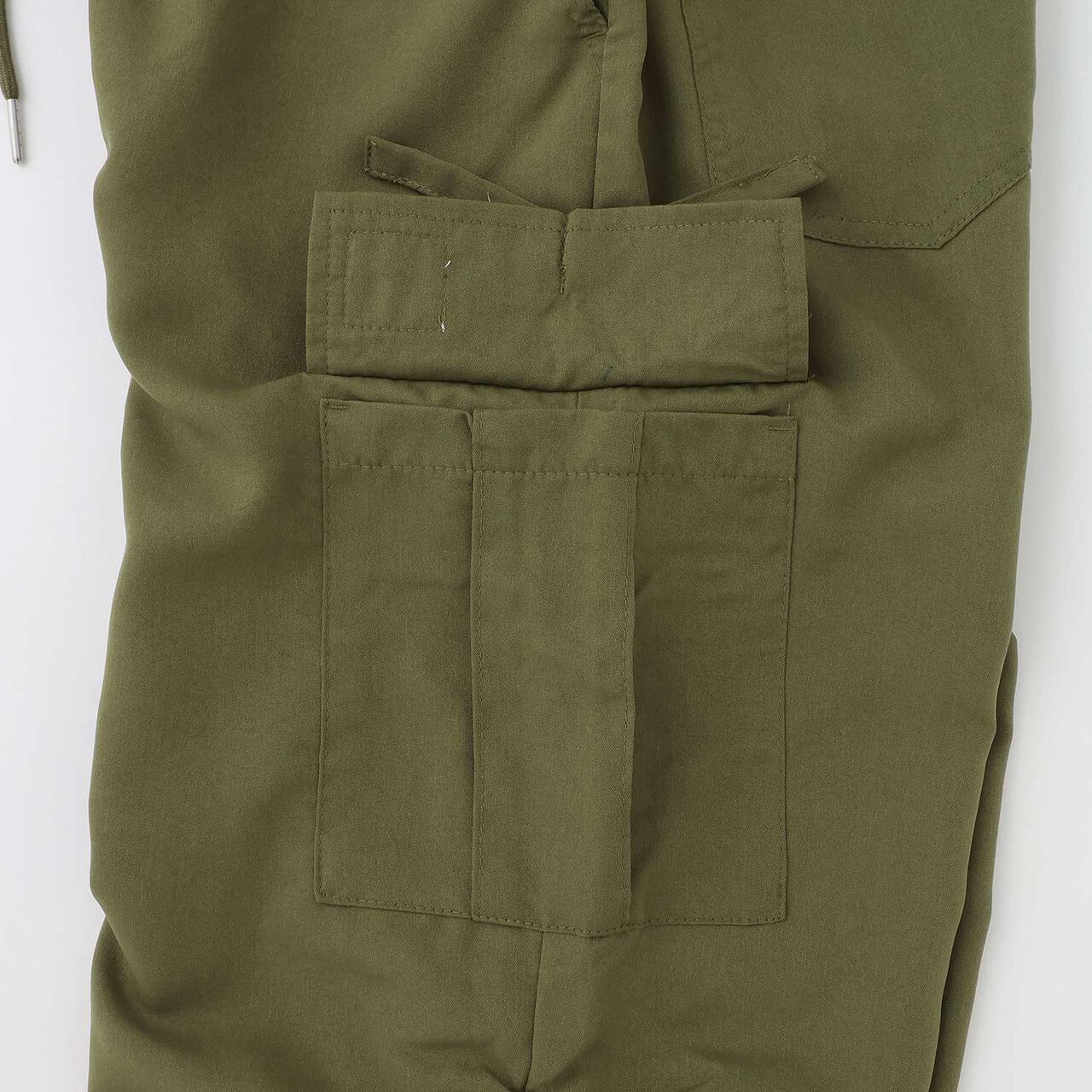 [7days] Cargo Pants with Ribbon,Light beige, large image number 15