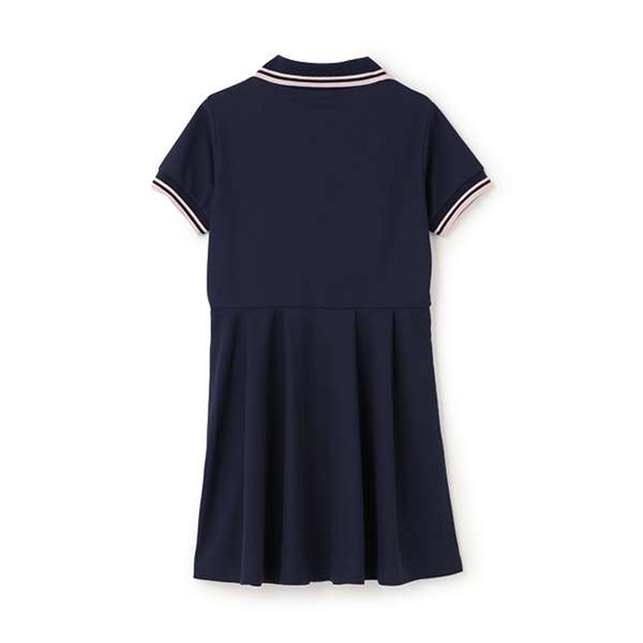 Short-Sleeve Polo Dress,Off white, large image number 1