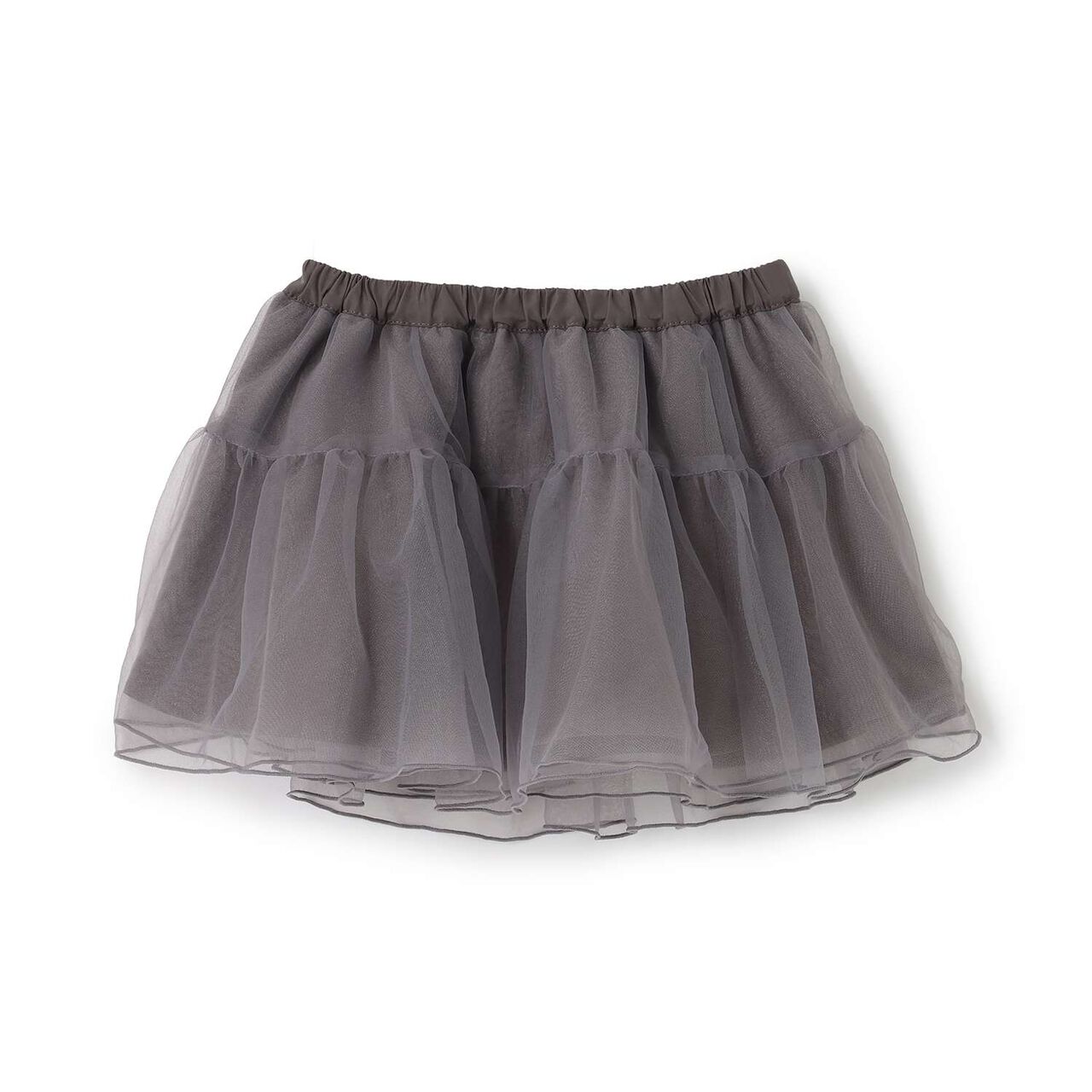 2WAY Tiered Skirt Convertible into Tunic,Charcoal gray, large image number 8