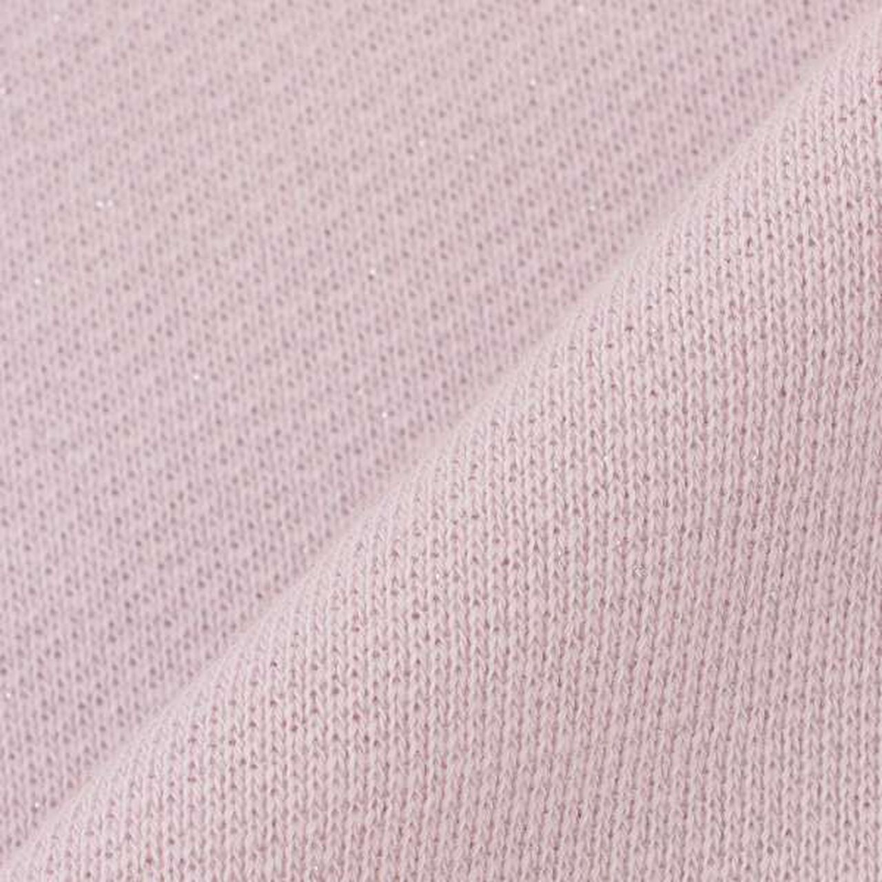 Embroidered Scalloped Hem Sweater,Light pink, large image number 7