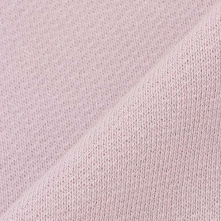 Embroidered Scalloped Hem Sweater,Light pink, medium image number 7