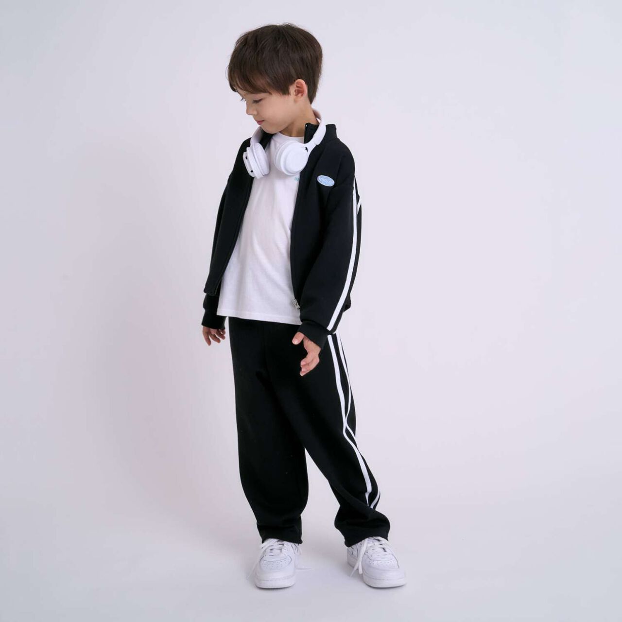 Anti-Stain Track Jacket / Cardboard,Lavender, large image number 7