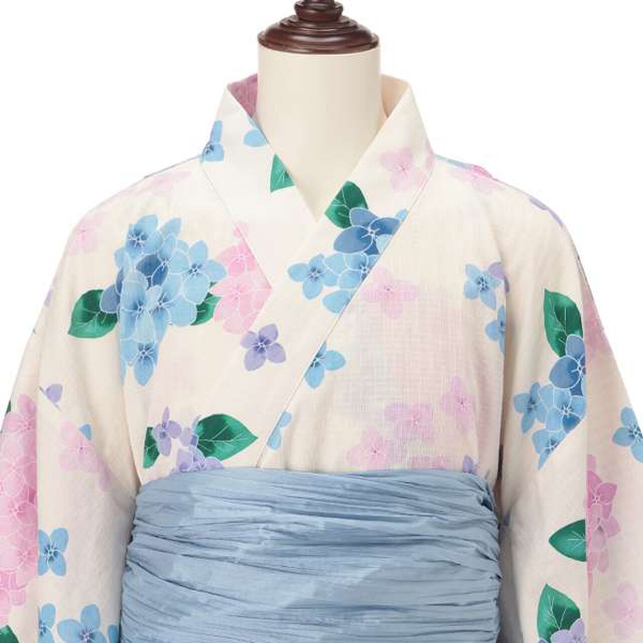 [HIBIYA-KADAN] Hydrangea 2 WAY Yukata,Navy, large image number 5