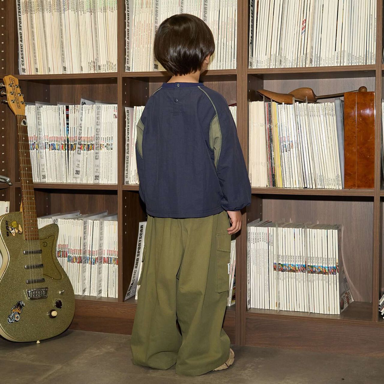 [MNCM] Coordinatable Setup Pullover Piste Top,Black, large image number 23