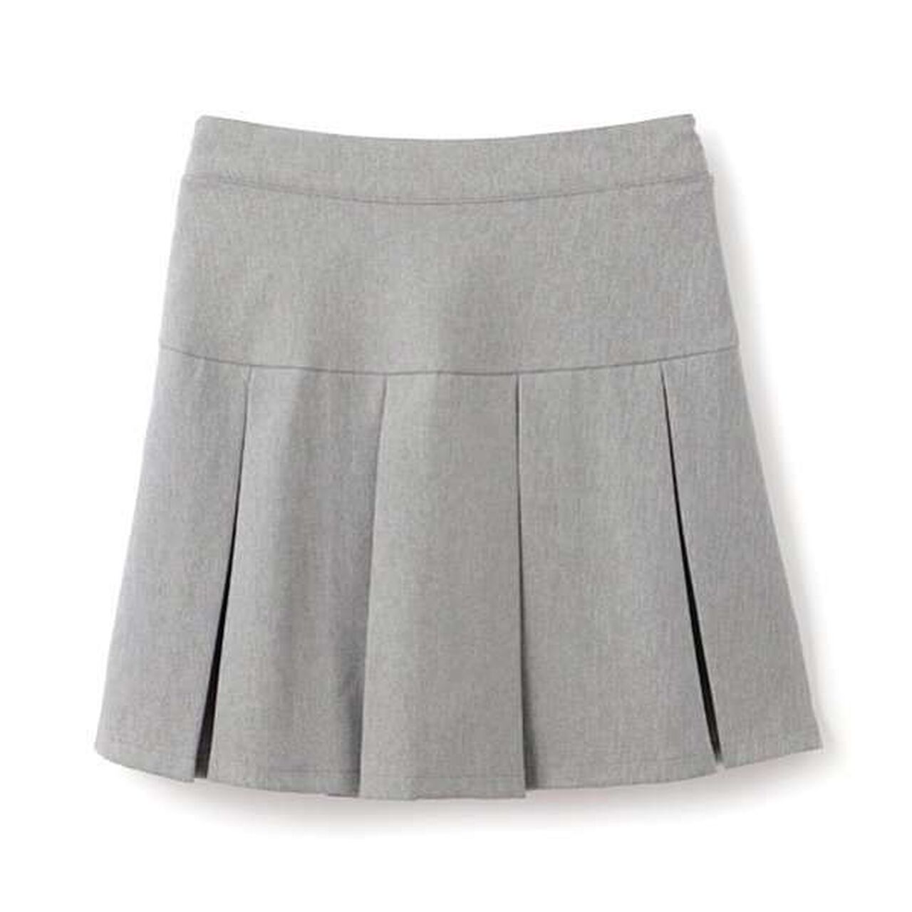 Graduation Attire Box Pleated Skirt-Pants,Light gray, large image number 9