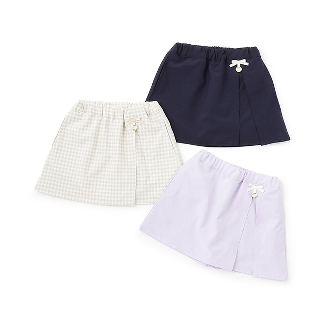 [Amphibious] Tuck Skirt with Shorts,Lavender, large image number 12
