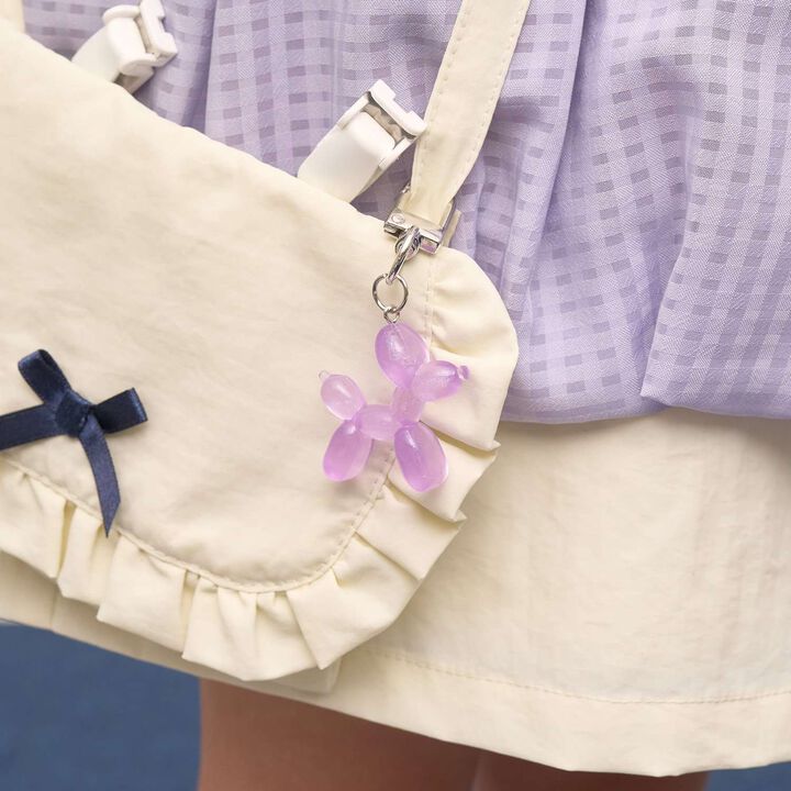 [For Preschool Use] [Safe] Glow-in-the-Dark Balloon Art Keychain,, medium