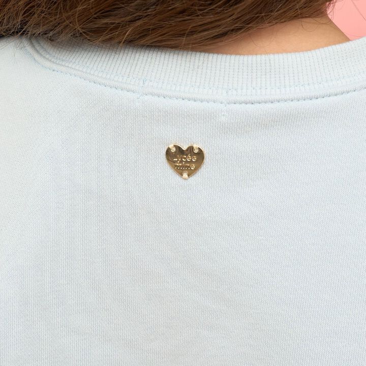 Quick-Dry Fleece Strawberry Appliqu&eacute; Sweatshirt,Black, medium image number 23