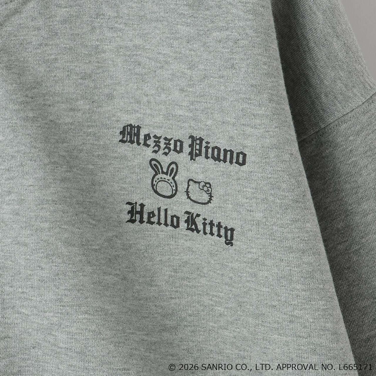 Hello Kitty x Berie-chan Zip Parka,Black, large image number 3