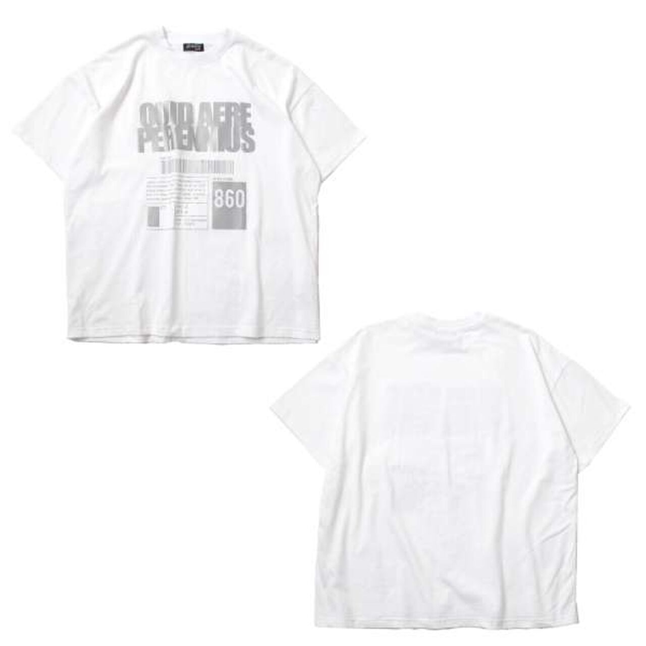 Anti-Stain Reflective Street T-Shirt,Charcoal gray, large image number 4