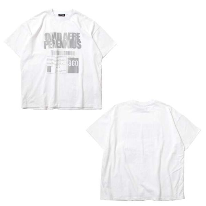 Anti-Stain Reflective Street T-Shirt,Charcoal gray, medium image number 4