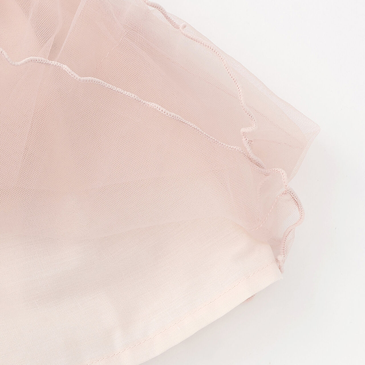 [Cool Touch] Tulle Skirt with 5-Minute Length Leggings,Light pink, large image number 7