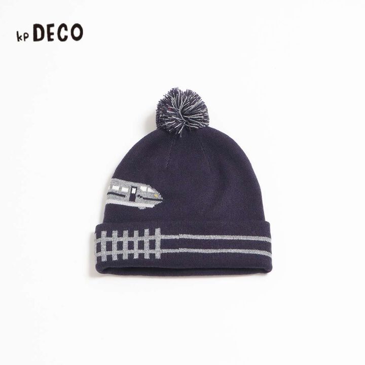 KP Deco Train Motif Hat (S-M),Red, medium image number 4