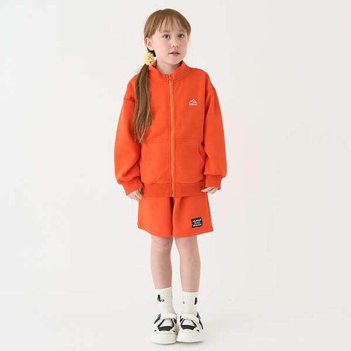 [Water-Repellent] Ponte Zip Stand Collar,Black, medium image number 21