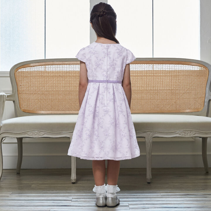 [Formal] Lace OP + No Collar JK Set,Lavender, medium image number 6