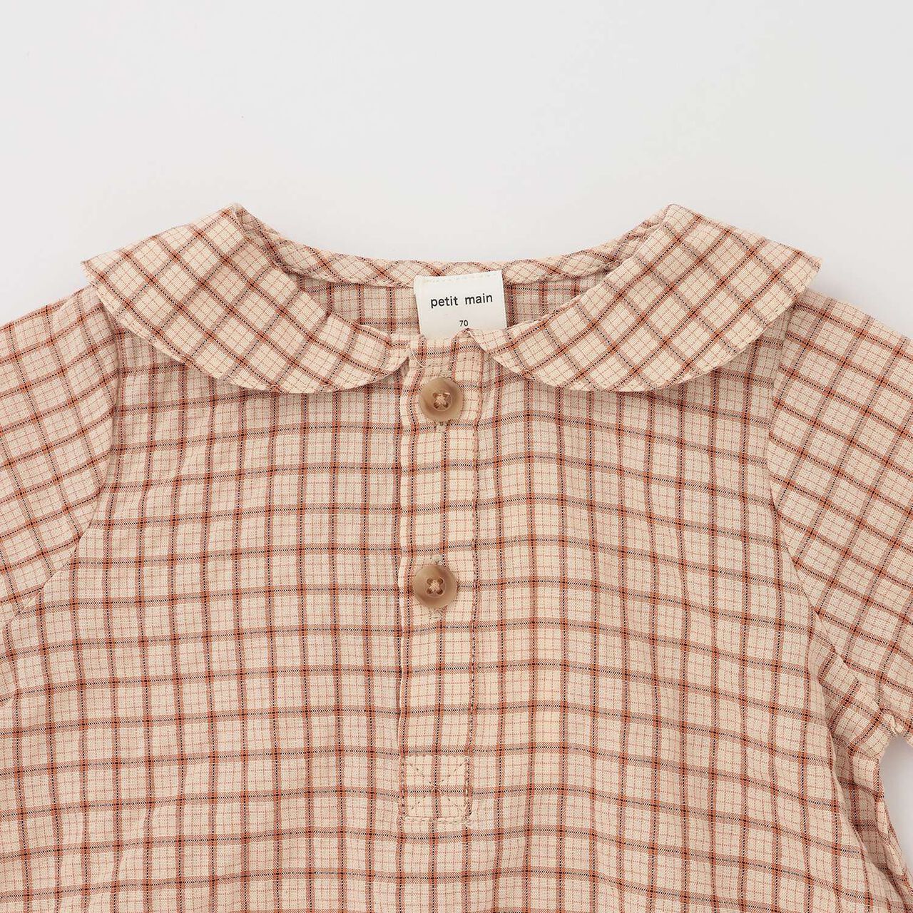 Collared Romper,Multi color, large image number 4