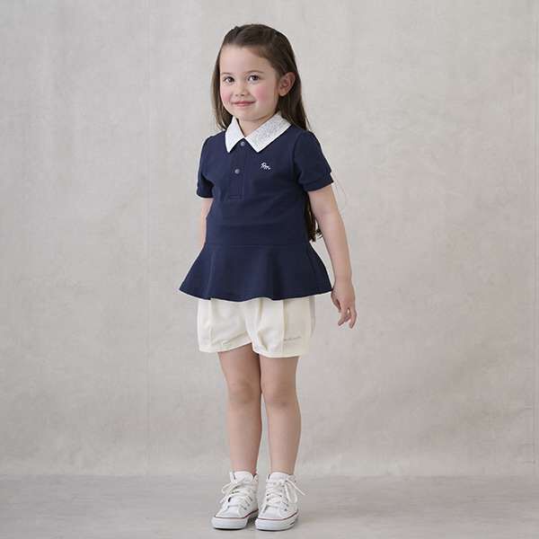 Link] Peplum Polo Shirt | Narumiya Official Global Online Store