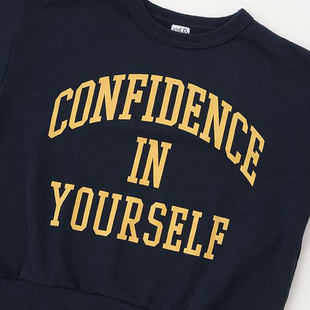 Assorted Logo Print Wide Sweatshirt,Yellow, large image number 13