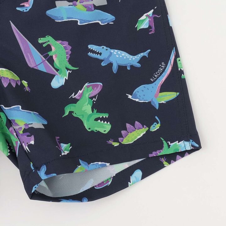 [SWIM] Dinosaur Pattern Swim Pants,Light khaki, medium image number 3