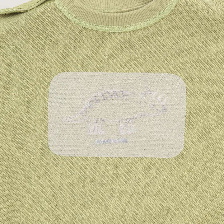 Dinosaur & Dog Appliqu&eacute; Sweatshirt,Black, medium image number 10