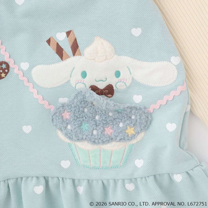 [Cinnamoroll/Kuromi] Peplum Tunic,Blue, medium image number 9