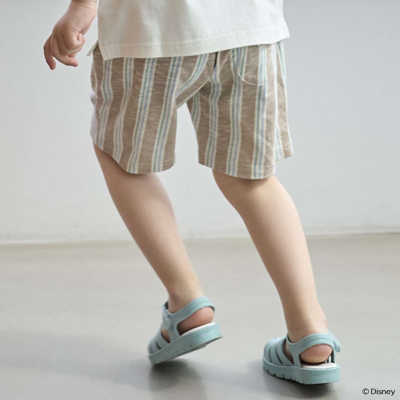[Disney] [Disney/Pixar] Baymax / Cars Cut Half Pants,Striped, large image number 2