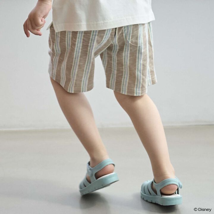 [Disney] [Disney/Pixar] Baymax / Cars Cut Half Pants,Striped, medium image number 2