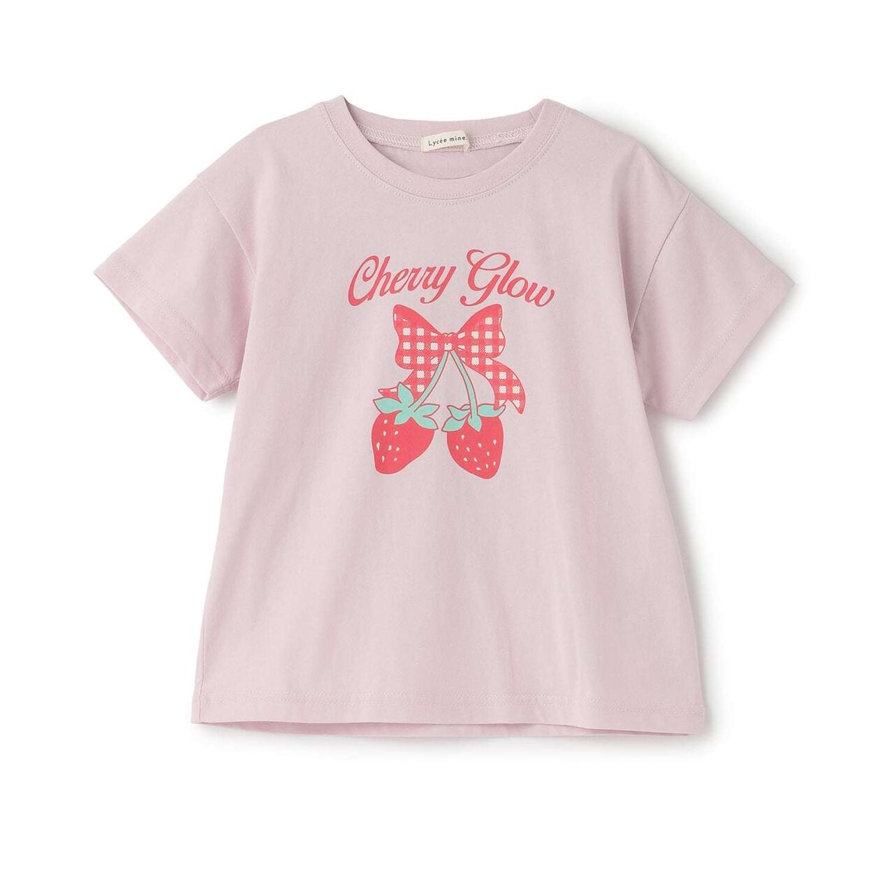 [100% Cotton] Sherbet T-Shirt [UV Cool Touch & Shape-Retaining] Assorted 7 Patterns T-Shirt [Kids Girls],Pearl white, large image number 2