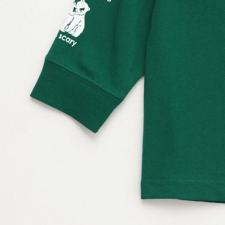 100% Cotton Assorted Sleeve Printed Long Sleeve T-Shirt,Cinnamon, medium image number 23