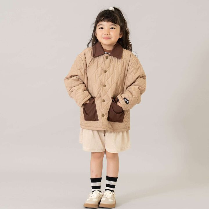 Quilted Jacket,Black, medium image number 2