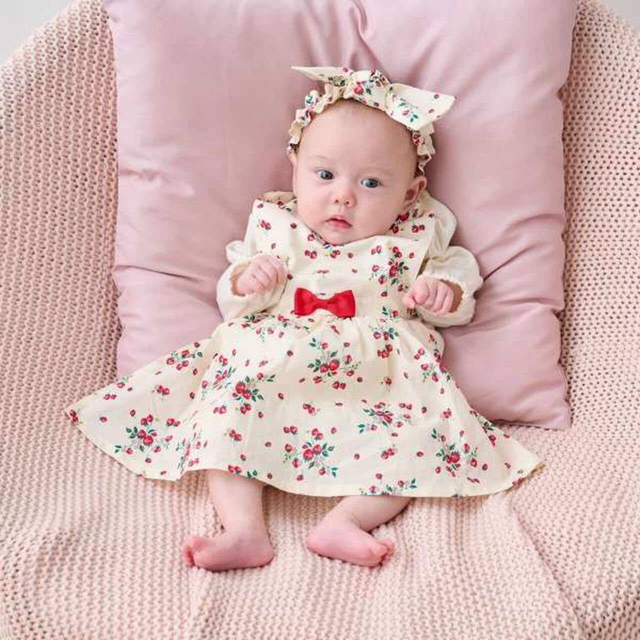 Wild Strawberry Apron Gift Set [with Box],Pearl white, large image number 0