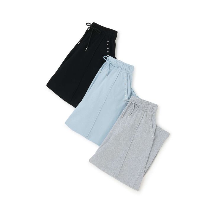 [LTXC/C100%/Set Available] Sweatpants,Sax blue, medium image number 9