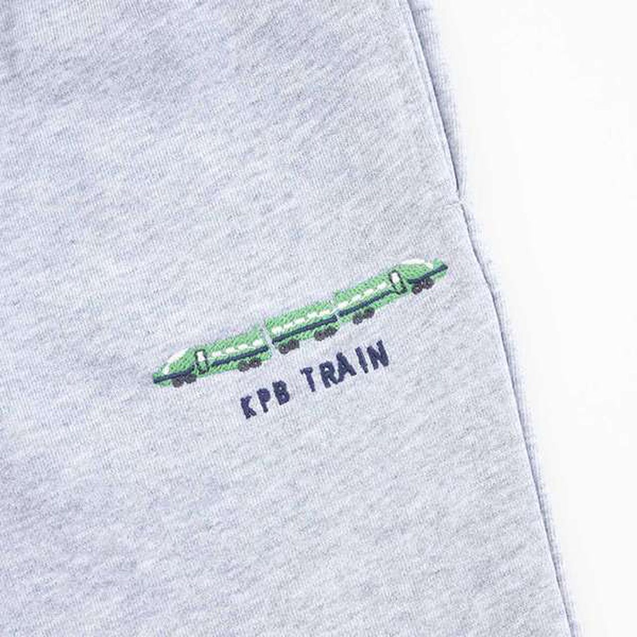 KPBOY Train Embroidery Mini Fleece Set (80-120),Blue, large image number 5