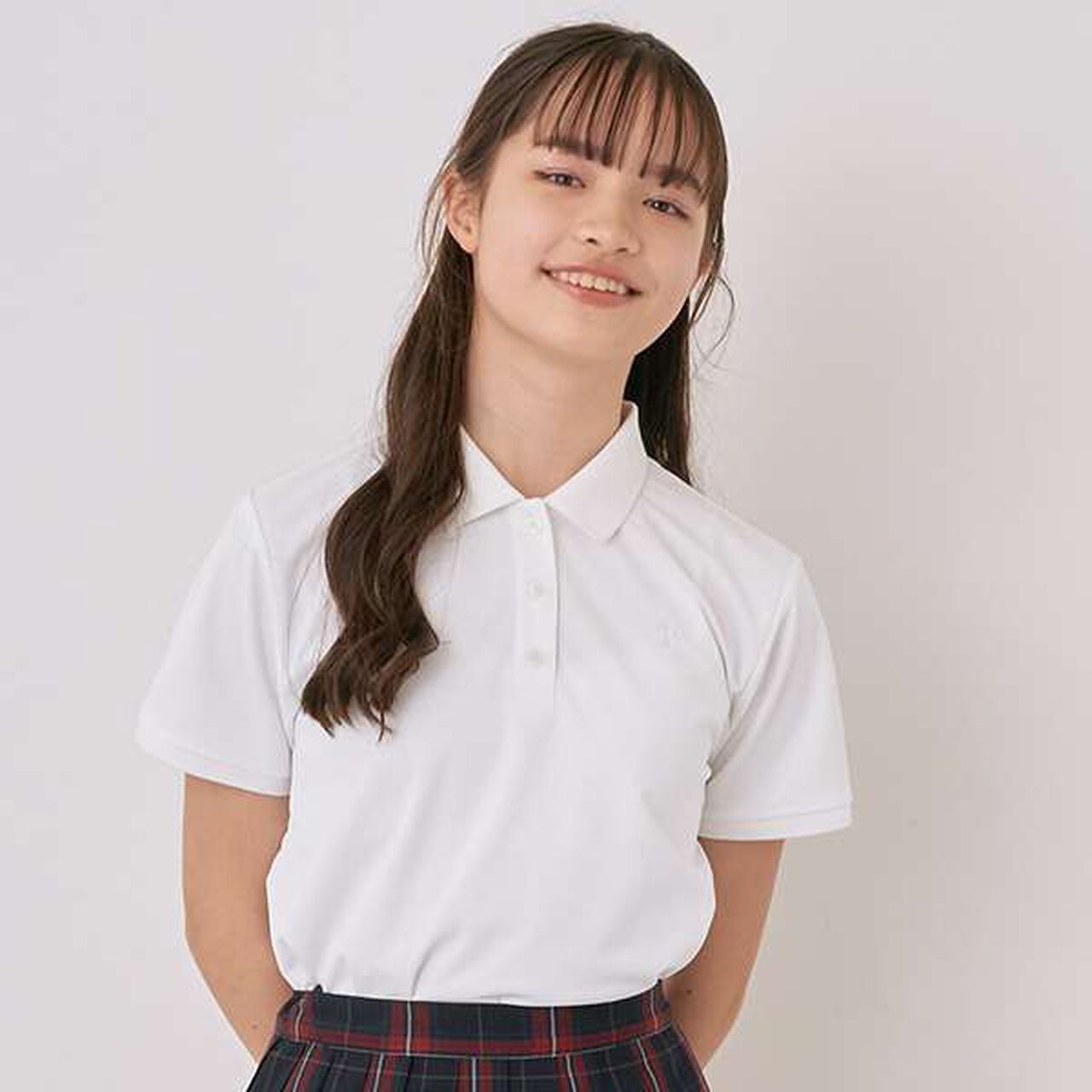 Antibacterial Quick-Dry UV Protection Polo Shirt,Navy, large image number 12