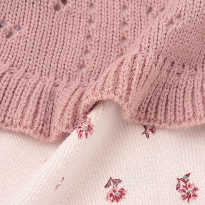 2 WAY All-in-One with Knit Vest,Light pink, medium image number 10