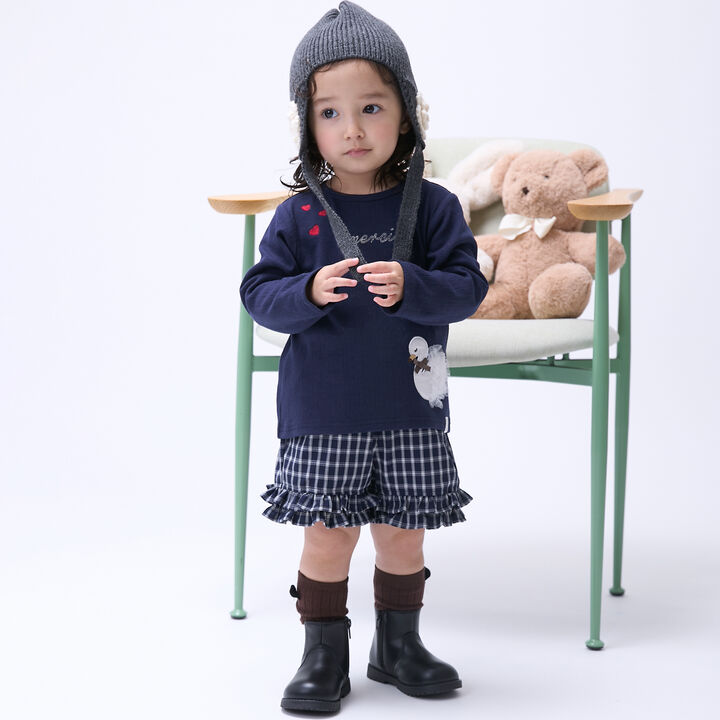 Knit Beanie with Motif Ears,Top gray, medium image number 4