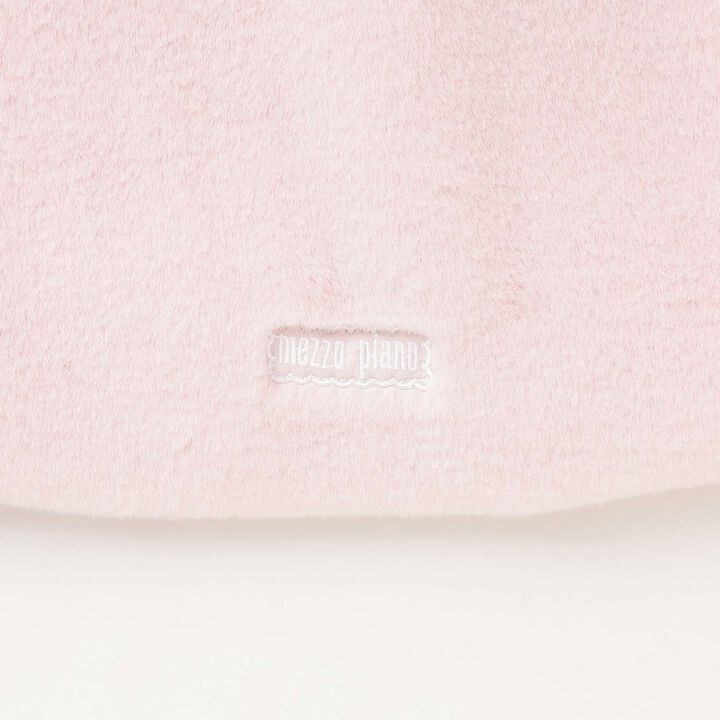 Rabbit Faux Fur Cape,Pink, medium image number 6